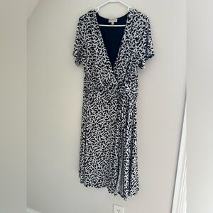 Samantha Brown Getaways - Faux Wrap Dress